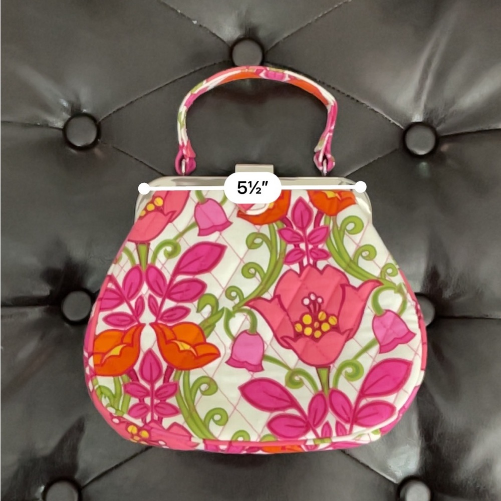 Vera Bradley Coin Purse (Lilli Belle retired pattern) - Picture 8 of 9